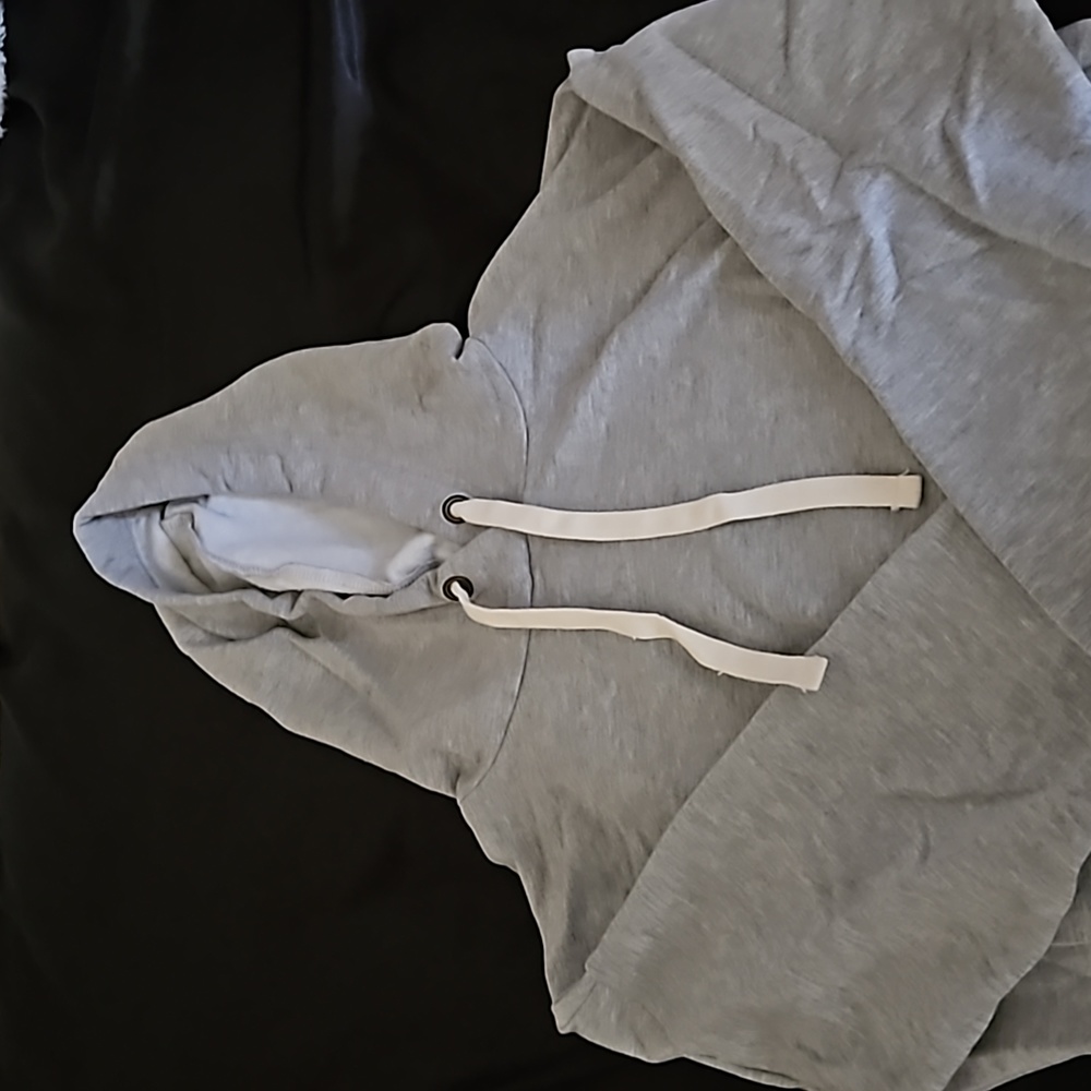 Grey hoodie
